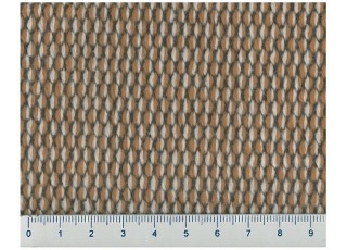 Tissu Tweed Chiné Ocre