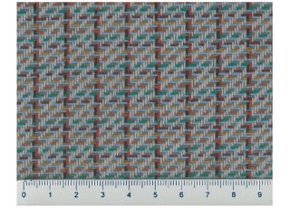 Drap Quadrille Gris