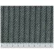 Drap Cotes Rayées anthracite