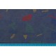 Tissu Miarko R19 Bleu/Gris